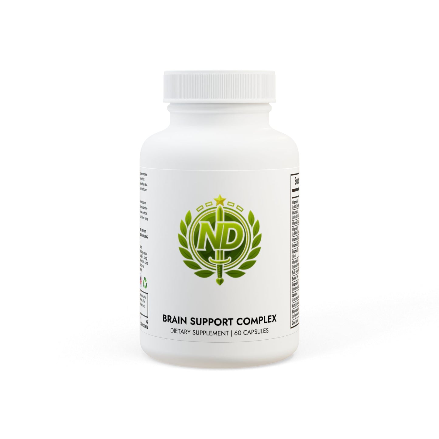 Brain Support Complex Supplement (60 Capsules)