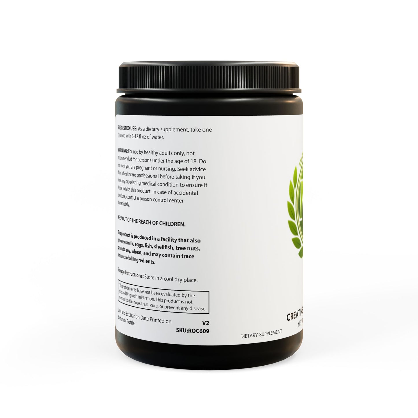 High Grade Pure Creatine Monohydrate Powder