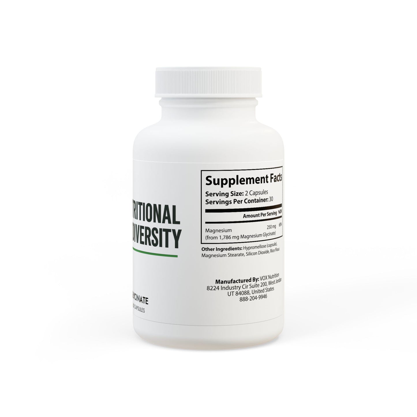 Magnesium Glycinate Supplement