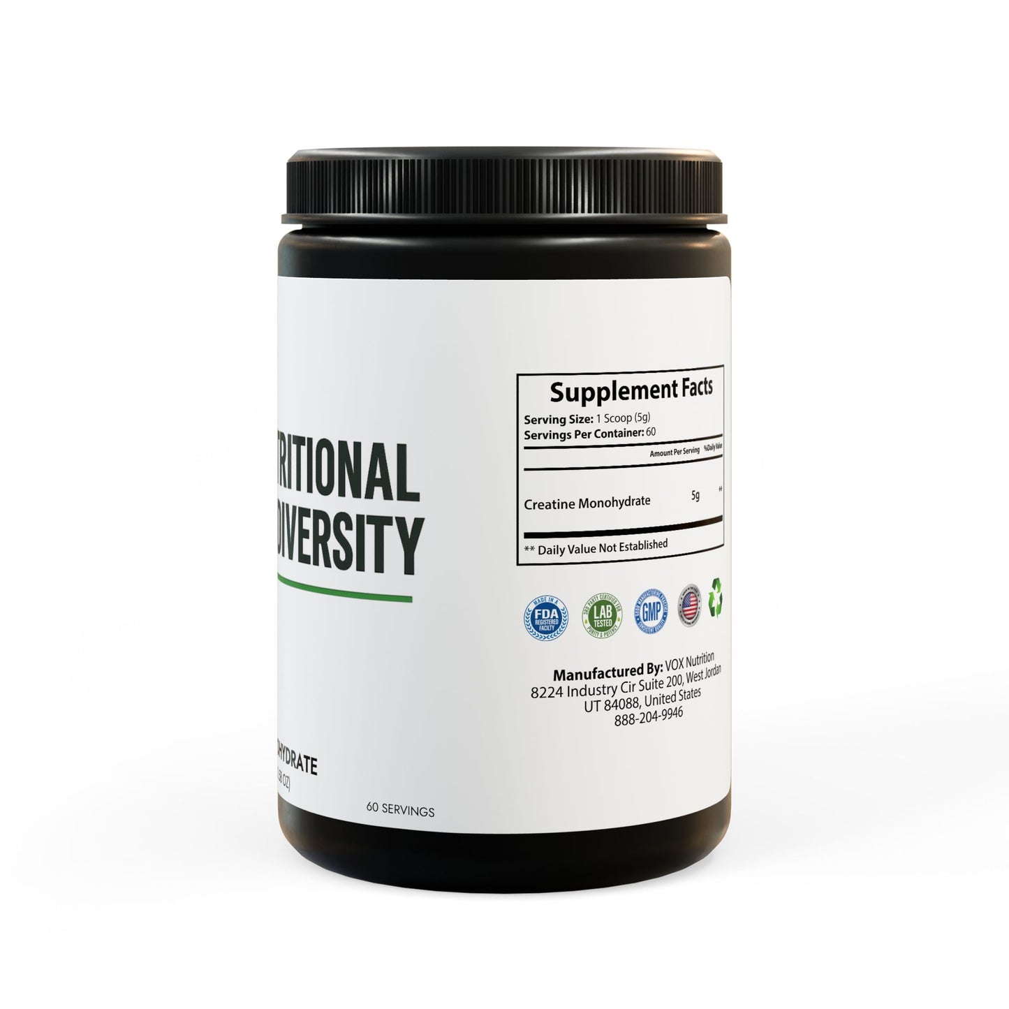 High Grade Pure Creatine Monohydrate Powder